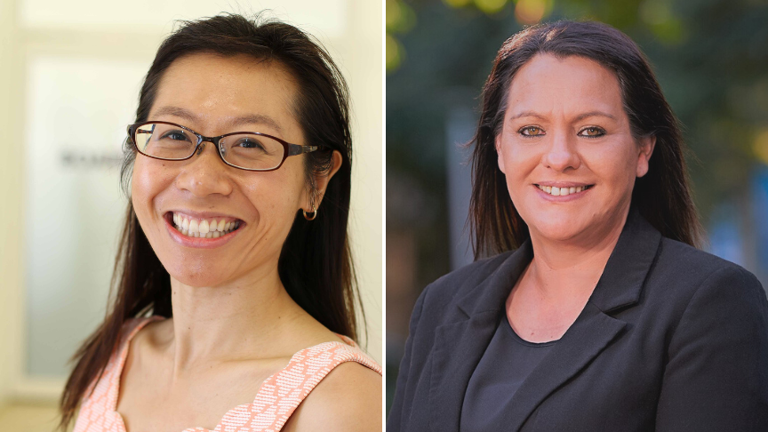 Executive Director of Queensland Rural Medical Service Dr Hwee Sin Chong and Director of Indigenous Health Rica Lacey