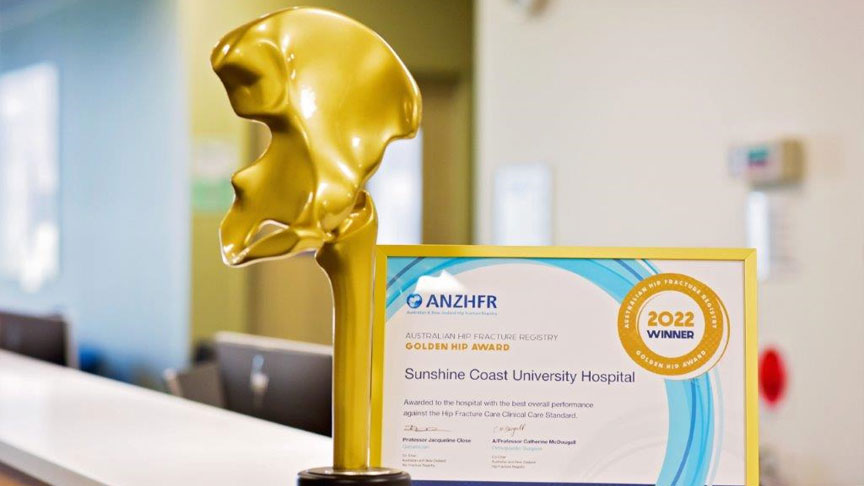 Australian and New Zealand Hip Fracture Registry (ANZHFR) Golden Hip Award