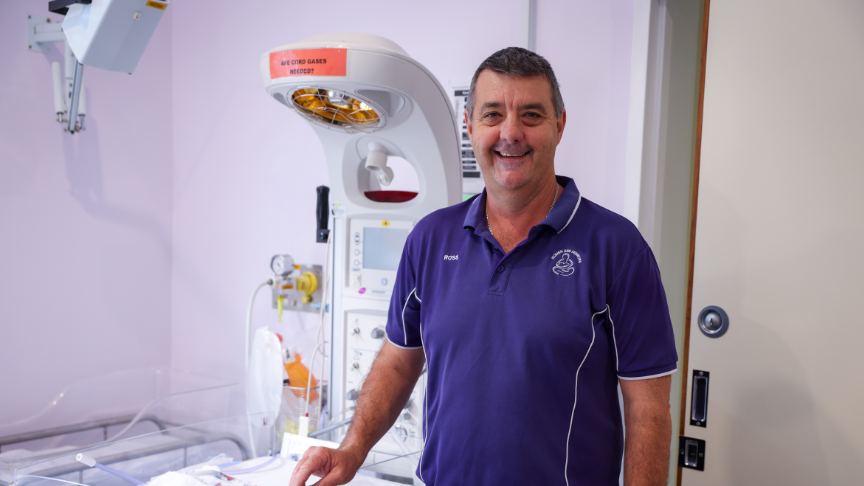 Warwick Hospital Midwifery Unit Manager, Ross Newton